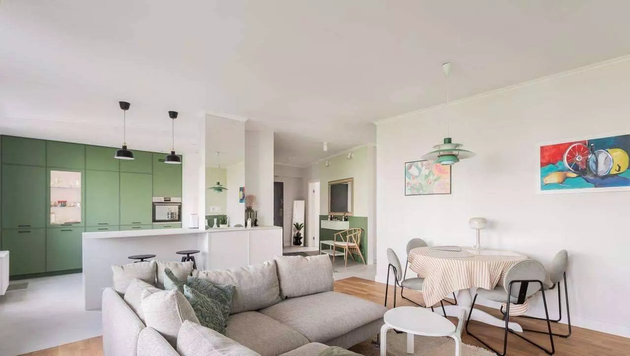 Long-term rental of 3-room apartment 91 m² in Warsaw, Poland