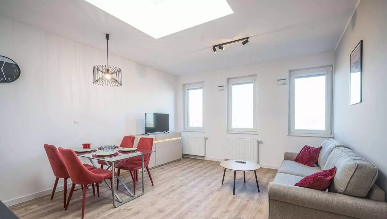 Long-term rental of 38 m² apartment in Krzyki district, Wrocław, Poland