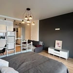 Spacious Studio for Long-Term Rent with Stadium View in Batumi