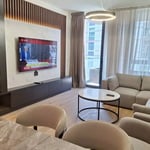 Long-term rental brand new 3-room apartment in BW Eterna, Belgrade, Serbia