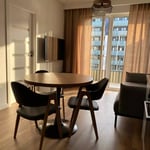 Long-term rental of a 2-room apartment with balcony, air conditioning, parking space in Ursus district, Warsaw