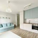 Langzeitmiete eines Studios mit Balkon in ruhiger Lage, Żabiniec, Krakau, Polen