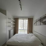 Долгосрочная аренда 3-комнатной квартиры 71,5 м² в Royal Residence, Wilanów, Варшава, Польша, с балконом и паркингом
