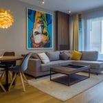 Langzeitmiete einer 3-Zimmer-Wohnung mit 82 m² in Belgrad, Serbien