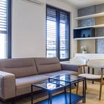 Langfristige Vermietung einer 2-Zimmer-Wohnung mit 40 m² in einer Premium-Wohnanlage, Belgrad, Serbien