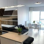 Langzeitmiete 2-Zimmer-Wohnung 33 m², Promenady Wrocławskie, Breslau, Polen