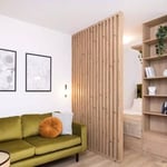 Long-term rent of 29 m² studio in the center of Kraków, Poland