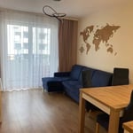 Langzeitmiete: 3-Zimmer-Wohnung 68 m² im Stadtteil Podgórze, Krakau, Polen