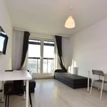 Langzeitmiete: 3-Zimmer-Wohnung 50 m², in Port Popowice, Breslau, Polen