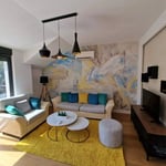 Alquiler a largo plazo de un piso de 3 habitaciones, 67 m², en el centro de la ciudad, Belgrado, Serbia