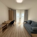 Location d’un appartement cosy et meublé d’1 pièce, 30 m², quartier Petržalka, Bratislava, Slovaquie