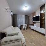 Alquiler de apartamento cómodo de 47 m² con vistas al estadio, Batumi, Georgia