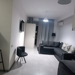 Location d'un appartement confortable meublé avec vue panoramique, 60 m², Batoumi, Géorgie