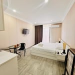 Location d'un studio cosy avec vue sur la mer, Orbi Residence, Batoumi, Géorgie