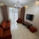 Аренда светлой, комфортной квартиры с балконом, 45 м², Батуми, Грузия