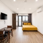 Rent a bright, furnished studio with pool, Son Tra, Da Nang, Vietnam