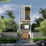 Maison moderne 350m² avec piscine à louer, Son Tra, Da Nang, Vietnam