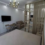 Comfortable 37 m² studio in NBG Panorama residence for rent in Batumi, Georgia