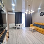 Location appartement spacieux, meublé, avec vue sur la mer et les montagnes, 65 м², Batumi, Géorgie