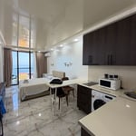 Alquiler de estudio acogedor con vista al mar en Next Apartments, 34 m², Batumi, Georgia