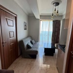 Cozy furnished apartment for rent with direct sea view, 45 m², Batumi, Georgia