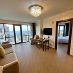 Alquiler de apartamento moderno con vistas panorámicas, 54 m², Orbi Panorama, Batumi, Georgia
