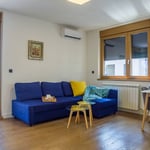 Rent a cozy, comfortable apartment with terrace, 50 m², Vračar, Belgrade, Serbia