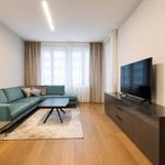 Rent a brand new, premium apartment, 55 m², Airport Garden Residential Complex, New Belgrade, Serbia