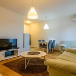 Bright Apartment 55m² for Rent, Vračar, Belgrade, Serbia