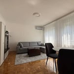 Bright Apartment 46m² for Rent, Vračar, Belgrade, Serbia
