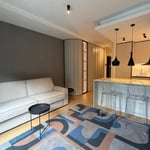 Alquiler de compacto apartamento tipo estudio de 35 m² en Vračar, Belgrado, Serbia