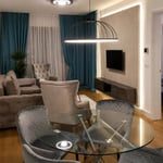 Alquiler de apartamento moderno de 55 m² en el complejo residencial Kneza Milosa Residences, Belgrado, Serbia