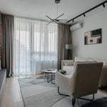 Luxuriöses Apartment 86 m² im Wohnkomplex BW Eterna, Belgrad an der Donau, Belgrad, Serbien zu vermieten
