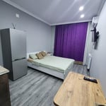 Alquiler de acogedor estudio con vista al mar, 29 m², Batumi, Georgia