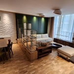 Аренда просторной, полностью меблированной квартиры с видом на море, 100 м², Батуми, Грузия