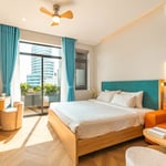 Rent a luxury, fully furnished apartment near the beach, Son Tra, Da Nang, Vietnam