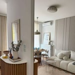 Rent of a new stylish 2-room apartment, 46 m², Wilanów, Warsaw, Poland