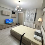Rent of a cozy 1-room apartment with a separate kitchen, Bucharest, Chiajna, Romania