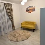 Rent of a furnished 1-room apartment with modern renovation, Sector 6, Bucharest, Romania