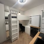 Alquiler de un estudio amueblado de 10 m², París, Francia