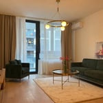 Rent of 2-room apartment 57 m² in premium residential complex BW Echo, Belgrade, Serbia