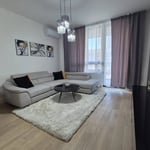 Rent of brand new 3-room apartment 72 m² in the premium BW Sensa residential complex, Belgrade, Serbia