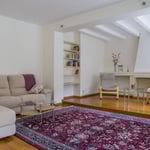 Rent of spacious 3-room apartment 108 m² in the city center, Belgrade, Serbia