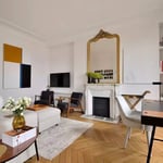 Rent of a furnished apartment, 195 m², with Eiffel Tower view, Paris 16th arrondissement, France