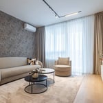 Rent of a two-room apartment in the premium BW Lumia residential complex, 58 m², Belgrade, Serbia