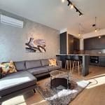 Miete einer absolut neuen, stilvollen Dreizimmerwohnung im Premium-Wohnkomplex BW Sole, 79 m², Belgrad, Serbien