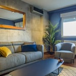 Аренда современной двухкомнатной квартиры рядом с парком Ташмайдан, 43 м², Белград, Сербия