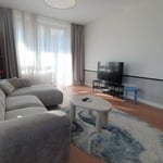 Rent of a bright three-room apartment in the premium BW Quartet 2 residential complex, 83 m², Belgrade, Serbia