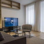 Аренда уютной двухкомнатной квартиры напротив крепости Калемегдан, 50 м², Белград, Сербия