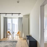 Miete einer stilvollen Zweizimmerwohnung, 41 m², Warschau, Mokotów, Polen